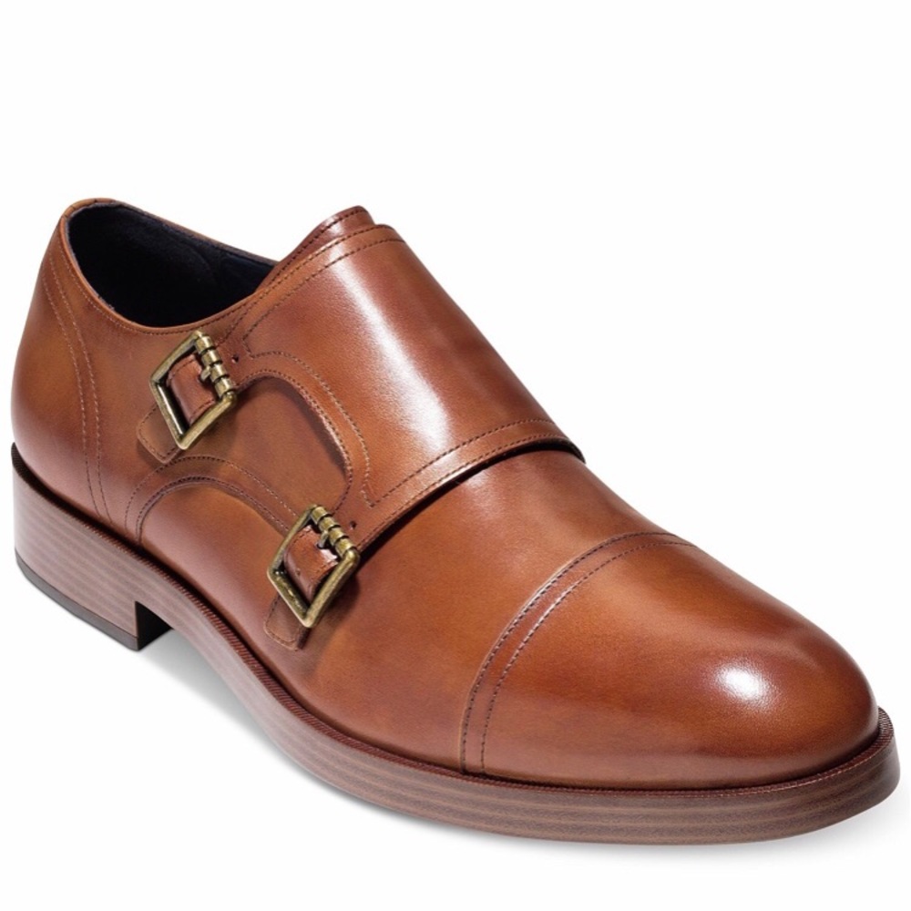 Men's Henry Grand Double-Monk Strap Oxfords